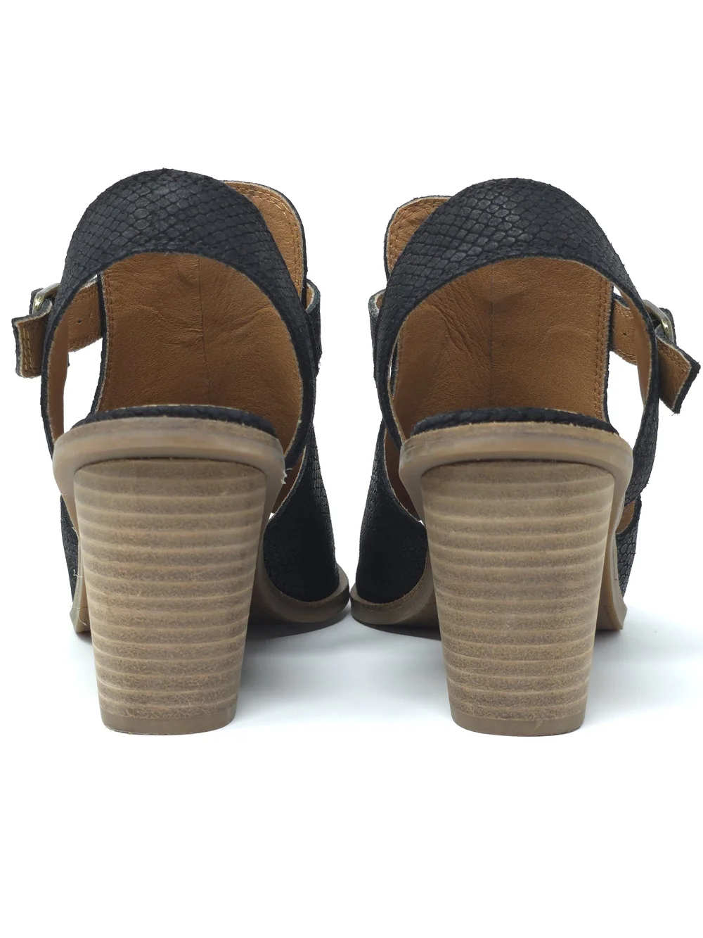✨ STUNNING Lucky Brand Labradite Stacked Wedge Sandals ✨
